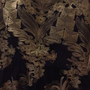 Blue gold dress size medium